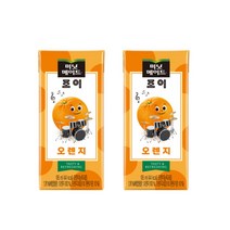 미닛메이드 조이 오렌지 팩, 195ml, 24개