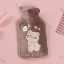 풋 워머 Cartoon Hot Water Bottle Bag for Girls Plush Shoulder Hand Warmer Heat Pack Belly Instant Wi, 12 Small Size-B03
