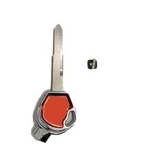 바이크 오토바이 키 교체 1 개 혼다 호환 100 125 150 c 스쿠터 자기 제어 잠금 자석, [02] 1P Right Red color