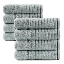 기라로쉬 큐브 30수 160g OEKO-TEX 세면타올, 인디그린, 8매입