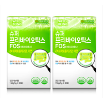 슈퍼 프리바이오틱스 FOS 유산균 5g x 30포 2개월분