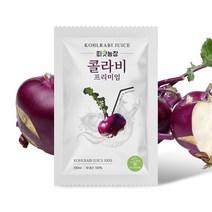 띠앗농장 물없이 60도 저온 추출 제주 콜라비즙, 100ml, 150포