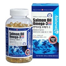 네추럴라이즈 연어오일 오메가3 D, 1001mg/300.3g/300캡슐, 1병