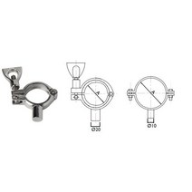 스텐 304쎄니타리 행거15A(21.7mm)위생용 관이음쇠