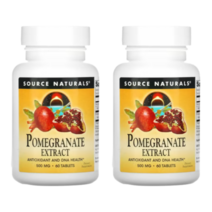 소스내츄럴스 석류추출물 500mg 60정 X 2개, 2통(60정＋60정), 60개