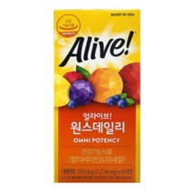 네이쳐스웨이 얼라이브 멀티비타민 60정 x 2개, 상세페이지 참조, 상세페이지 참조, 상세페이지 참조, 상세페이지 참조, 상세페이지 참조