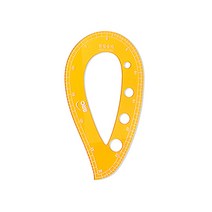 [셀프벨] 의류용 재단자 모양자 곡자 모음, 물방울자