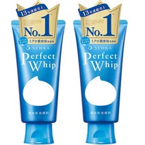 센카 퍼펙트 휩 페이셜 워시 클렌징폼, 120g, 2개
