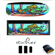 Ocean summer-전기 스케이트 보드 그립 스티커 big84 x 23cm 사포 포함 스쿠터 스케이트 보드 그립, sh30
