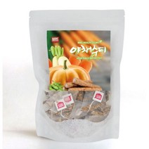 국내산 야채수 차 티 호박 작두콩 무 우엉 당근 vegetable water tea 낚시 등산 캠핑 홈카페 회사 사무실차 식수차 손님접대, 1봉, 60티백
