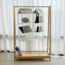 가방정리대 가방 진열대 정리선반 보관함, 2단