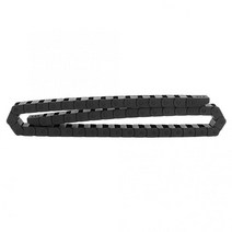 체인 1m 10x20mm R18 케이블 드래그 블랙 PA66 강화 나일론 브리지 3D 프린터 용 중하 중 와이어 캐리어 CNC 기계