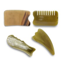 백각괄사 물소뿔 경락 마사지 괄사, 사각괄사(바디), 1개