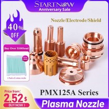 용접 토치 Startnow플라즈마 팁 실드 220977 420168 볼텍스 링 220997, 50pcs+220976