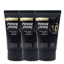 일루몬트 발림성 좋은 미쟝센 파워스윙 매트왁스 10 헤어 울트라 110ml, 3개