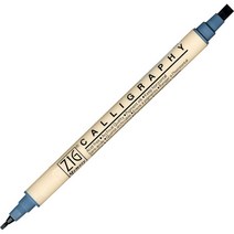 지그 캘리그라피 트윈 마카 MS-3400 낱개, 092 STEEL GREY
