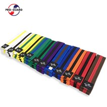 프로가드 색벨트 라인벨트(160cm), 파랑(검정줄)