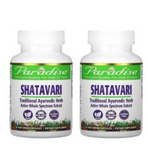 Paradise Herbs Shatavari 샤타바리 뿌리 추출물 250mg 60정(식물성캡슐), 1개, 기본