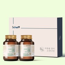 [선물세트] 스캇나인 간 편하게 레몬밤 민들레 추출물 단델리온 밀크씨슬 정, 60정x3개