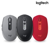 로지텍코리아[정품] M590 무소음 무선 블루투스 마우스, 그레이