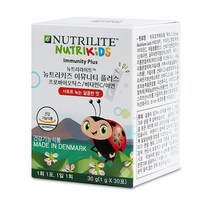 암웨이 뉴트리키즈 이뮤니티 플러스(1g X 30포) 어린이 유아 유산균, 30g, 1박스
