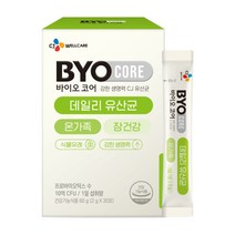 CJ웰케어 바이오코어 데일리 유산균 프로바이오틱스 30포, 1박스