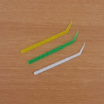 치간치실 이물질빼내기 쉬운 구부러진 이쑤시개 덴탈솔루션, 1개, 200p