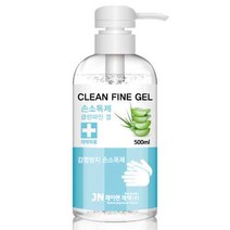 제이앤제약 클린파인겔 손소독제 500ml, 10개