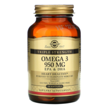 솔가 오메가 3 쓰리 정어리 고등어 청어 멸치 기름 오일 950mg 50젤