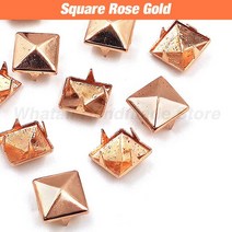 육상스파이크화 스파이크화 100Pcs 6/7/8/9/10/12mm 금속 스파이크 리벳 광장/라운드 스터드 펑크 록 가죽