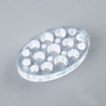 크리스탈색소컵 타원형 반영구재료