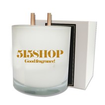 515샵 골드라벨 우드심지 대용량 소이캔들 550ml, 체리블라썸, 1개