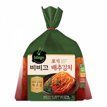 [메가마트]CJ 비비고 포기배추 김치 3.3kg, 3.3kg x 1개