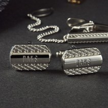 [DAKS] 투톤 무광도금 커프스단추