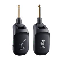 swiff ws-70 uhf 기타 무선 시스템송신기 수신기 베이스 기타용 irin in-20 기타 무선 내장 배터리 a8c01, c01