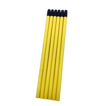 맞춤 새겨진 나무 연필 고무 웨딩 선물 베이비 샤워 파티 장식 19CM 로고 50 개, 11 Yellow 2_02 19cm