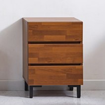 서재 거실가구 철제다리 서랍장 3단 모던서랍장 서랍정리 작은서랍장 폭좁은서랍장 침실서랍장 자취 서랍함, 그레이