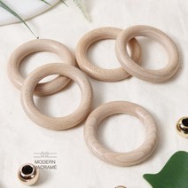6cm 4cm 우드고리 마크라메 5cm 7cm 재료 55cm 8cm 너도밤나무, 밤나무우드링(8cm)