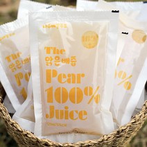 나주배꽃푸드 나주배 NFC 착즙 The 맑은 배즙 120ml 100포+10팩 서비스, 120ml x 100포 / 1박스