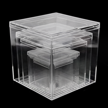 아크릴 케이스 진열장 피규어 장식장 레고 보관함 진열대, 12cm