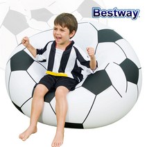 BW_75010 축구공 에어소파에어쇼파에어체어의자, 단품