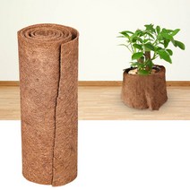 코코넛 멀칭 매트 주말농장 애완동물 50cm x 2m, 쿠팡 블루스토어 본상품선택