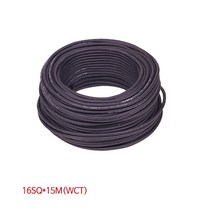 기성 용접케이블 16SQ x 15m(WCT) 홀더선 어스선, 1