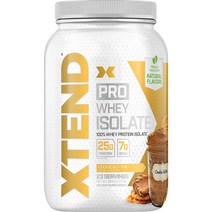 XTEND Pro 100% Whey Protein Isolate Cookie Butter 엑스텐드 프로 100% 유청 단백질 분리 쿠키 버터 805g, 1개, 1
