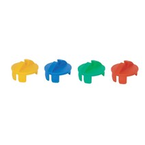 천하)멀티탭 콘센트 안전커버(CH4CR/4칼라), 4블랙