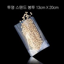 PET 무지 투명 스텐드형 봉투 13X20cm밑지3.5cm 100매 한약파우치 음료파우치 스탠딩파우치 파우치 비닐파우치aldydrkwjstodghkfdydvna2286, &상품선택&
