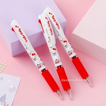 산리오 헬로키티 제트스트림 3색 볼펜 0.5mm-3EA필기구 문구 어린이 어린이볼펜 아동볼펜 어린이학용품 초등학생학용품 초등학생볼펜 캐릭터 캐릭터볼펜, 본상품