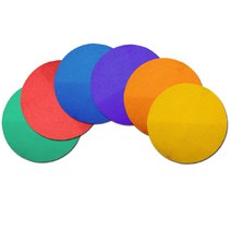 DAWOORI 다우리 원 마커(TPR) 6개 세트 라운드마커 위치지정