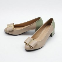 마롱패션 여성 리본 미들 힐 구두 스니커즈 운동화 슬립온 데일