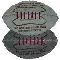 럭비공형/타원형 볼타월 물소가죽